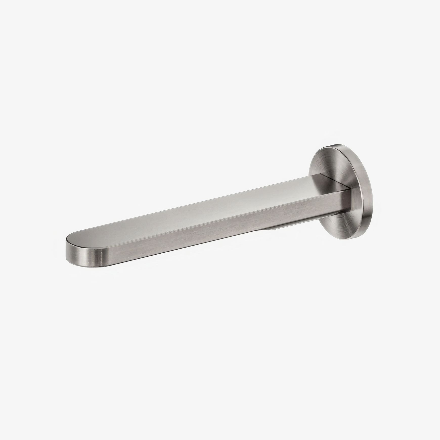 Pure SS316L Round Bath Spout Only Brushed Nickel
