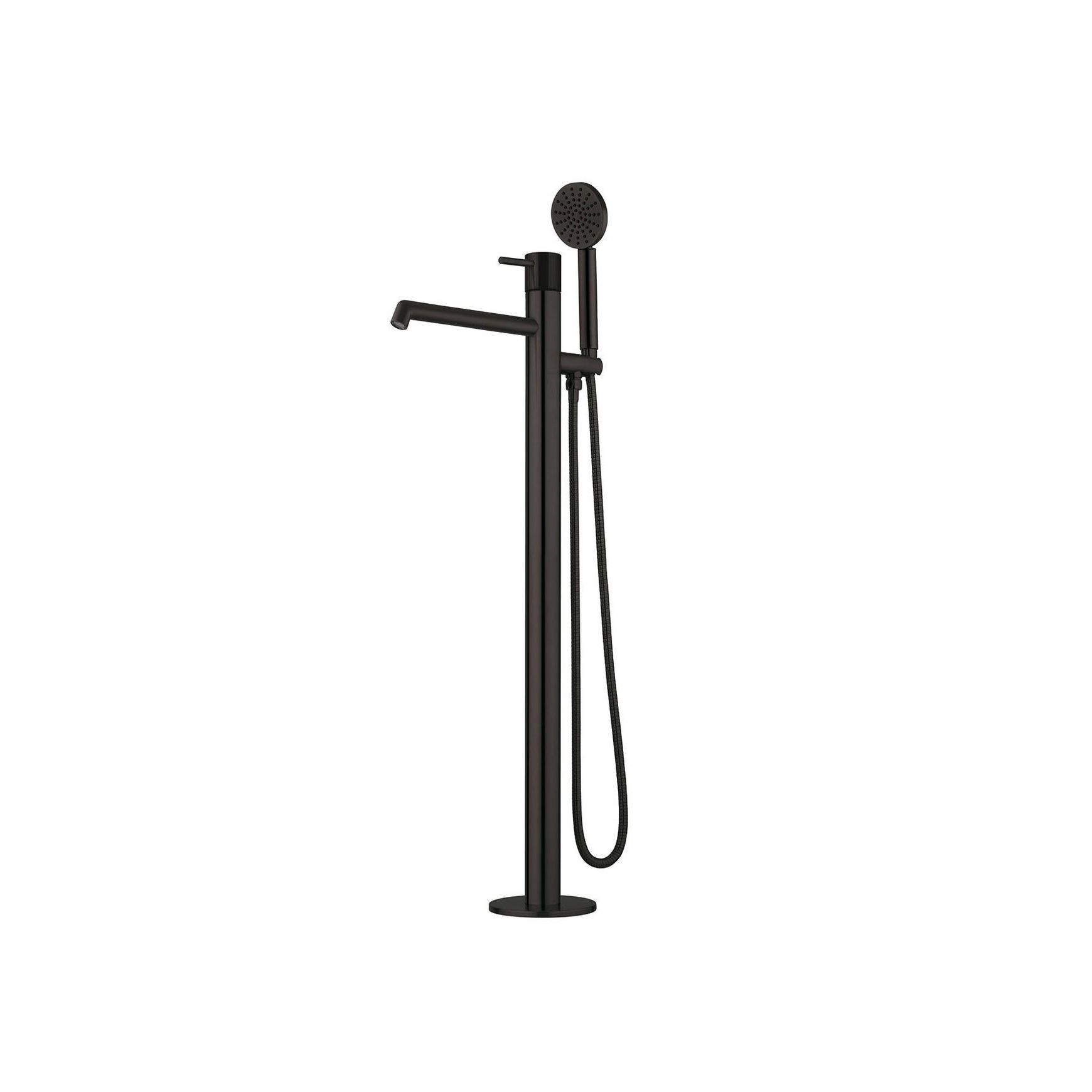 Onyx Floor Standing Bath Mixer with Hand Shower