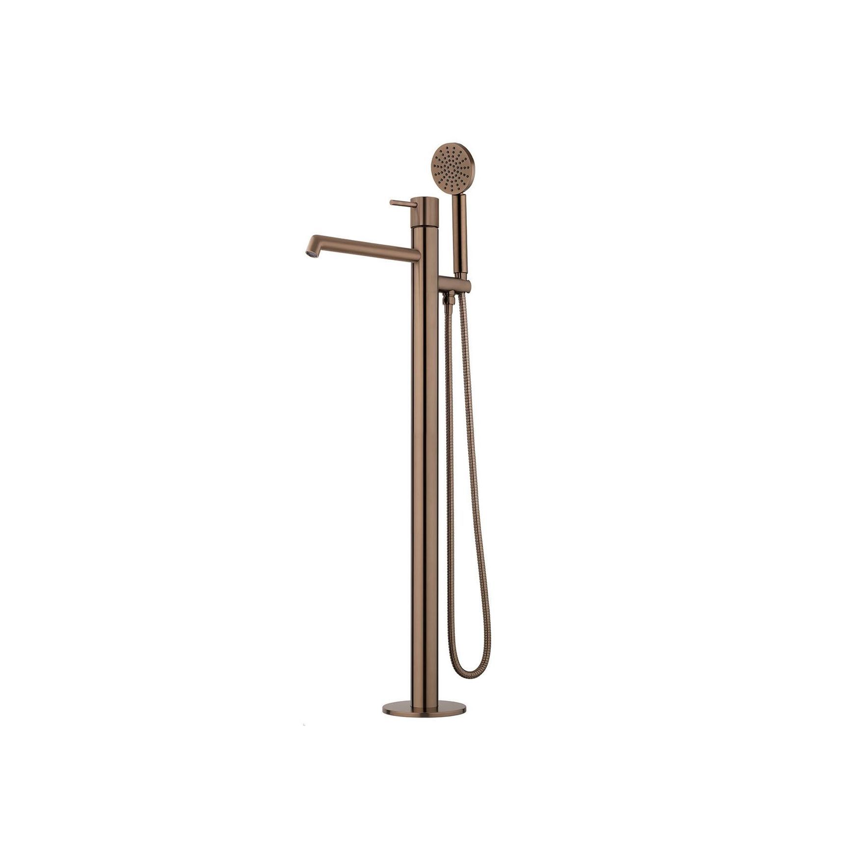 Onyx Floor Standing Bath Mixer with Hand Shower