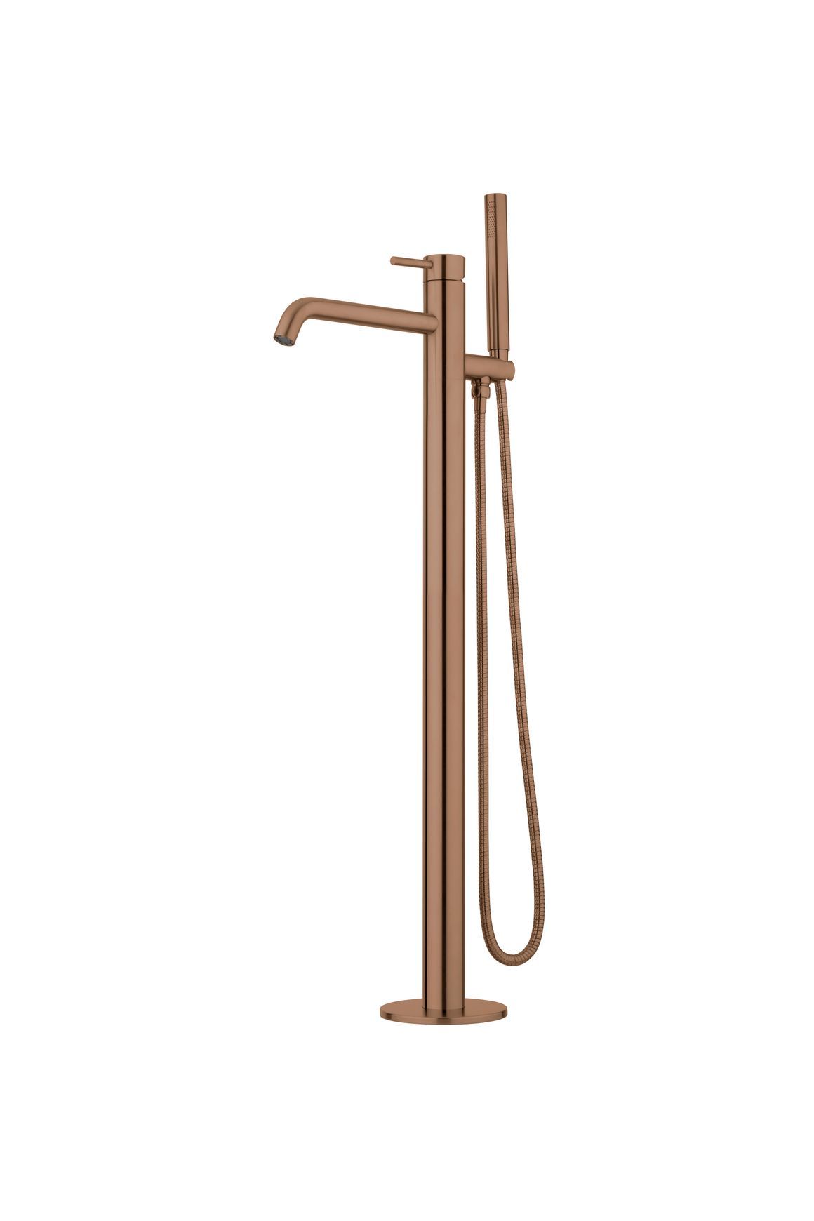 Storm Floor Mounted Bath Mixer with Hand Shower