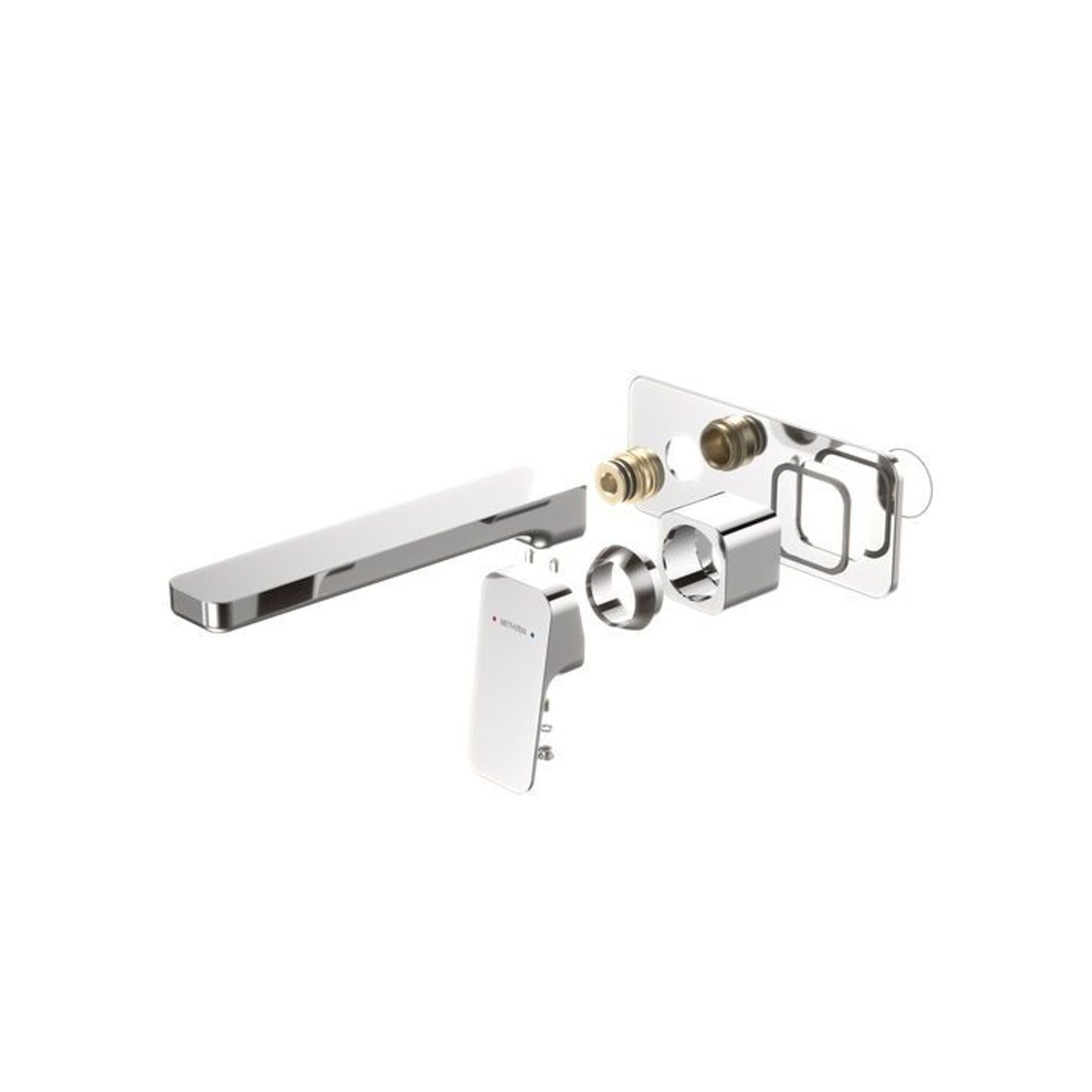 Waipori MK2 Wall Basin/Bath Mixer 6 Star - Lead Free