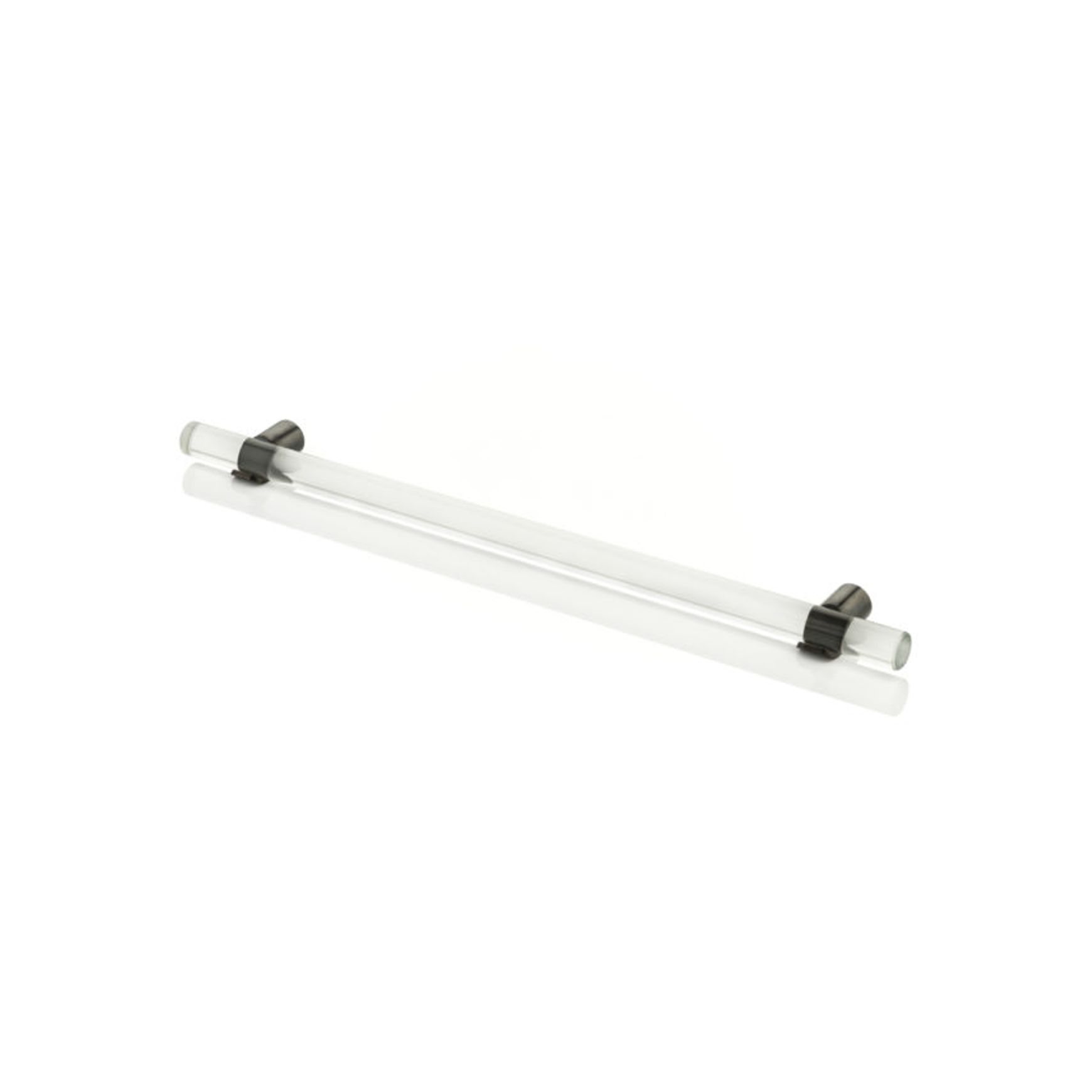 Joseph Giles - Snug Glass Cabinet Handle With Solid Brass Stems
