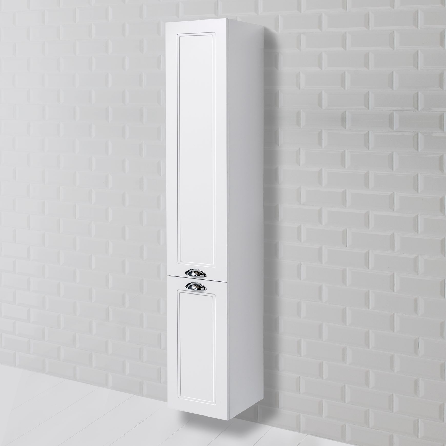 English Classic Wall-Hung Tall Cabinet 2 Door