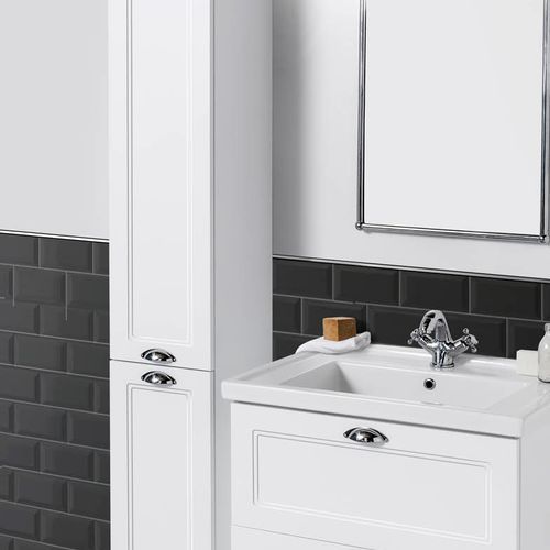 English Classic Wall-Hung Tall Cabinet 2 Door