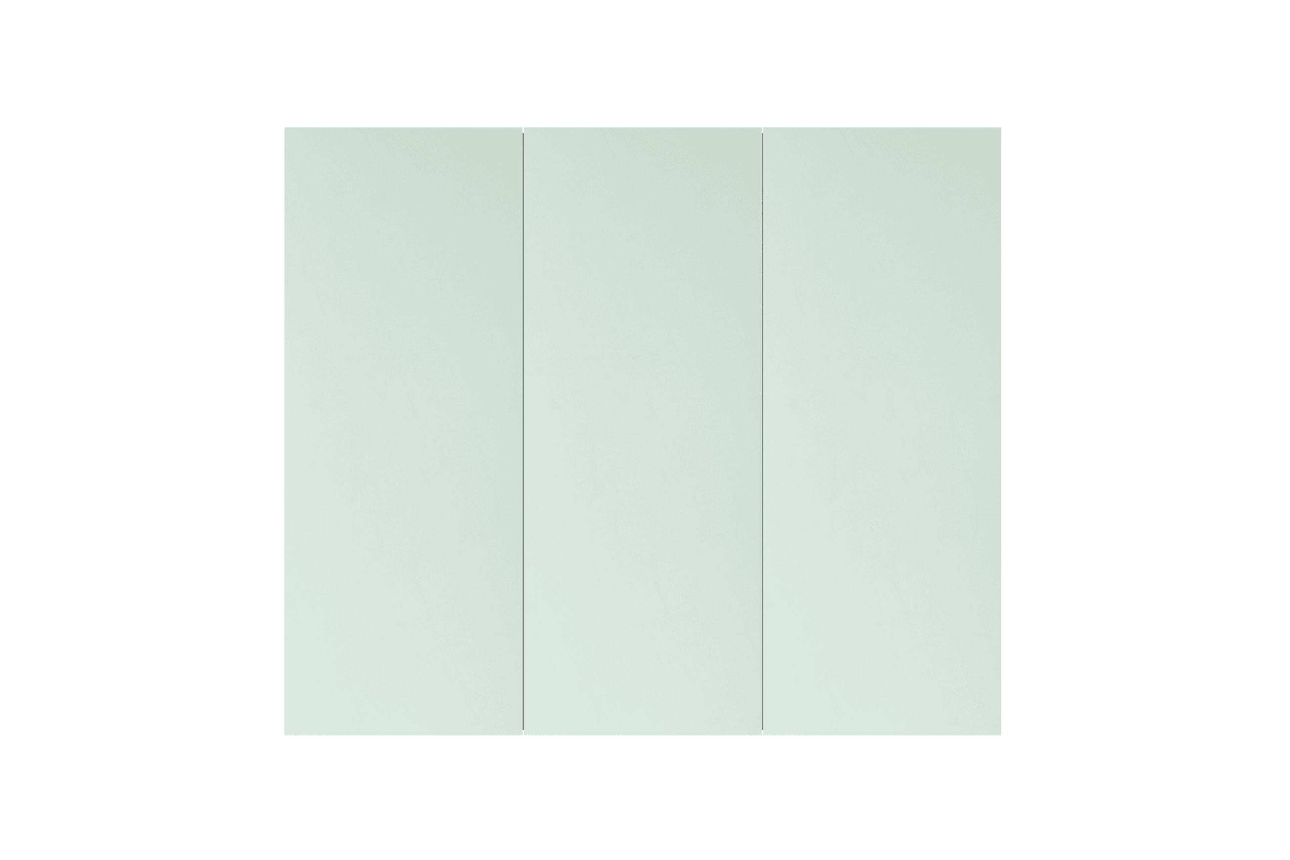Kzoao 900mm Mirror Cabinet Gloss White
