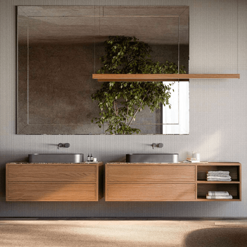 Wood-In Bathroom System by Boffi