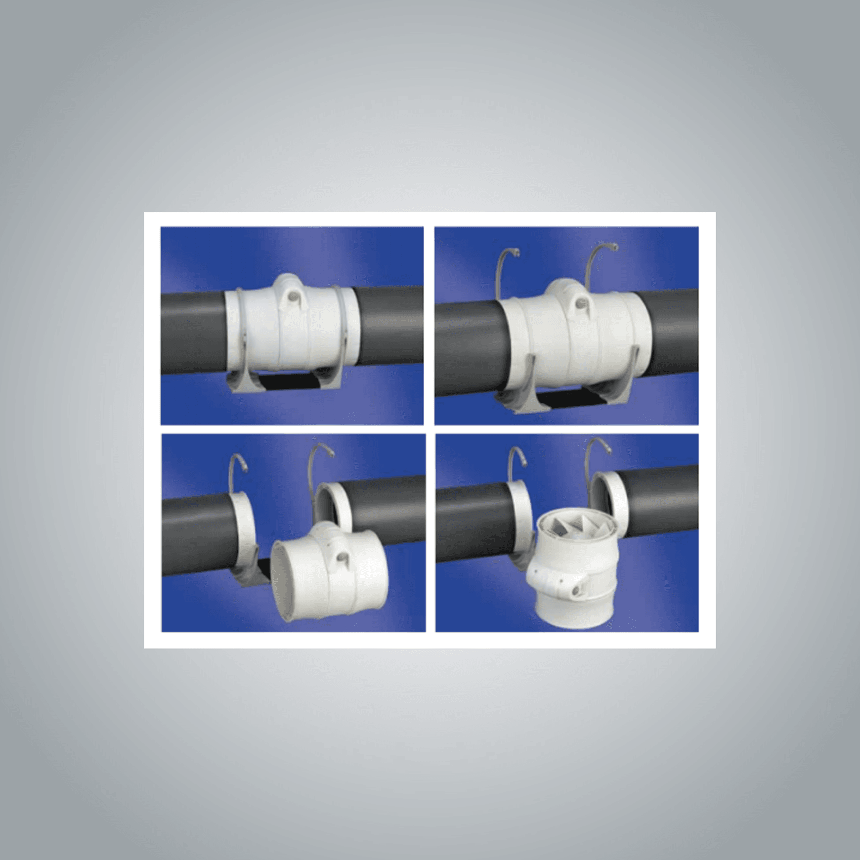 AXM Mixed Flow In-Line Fan