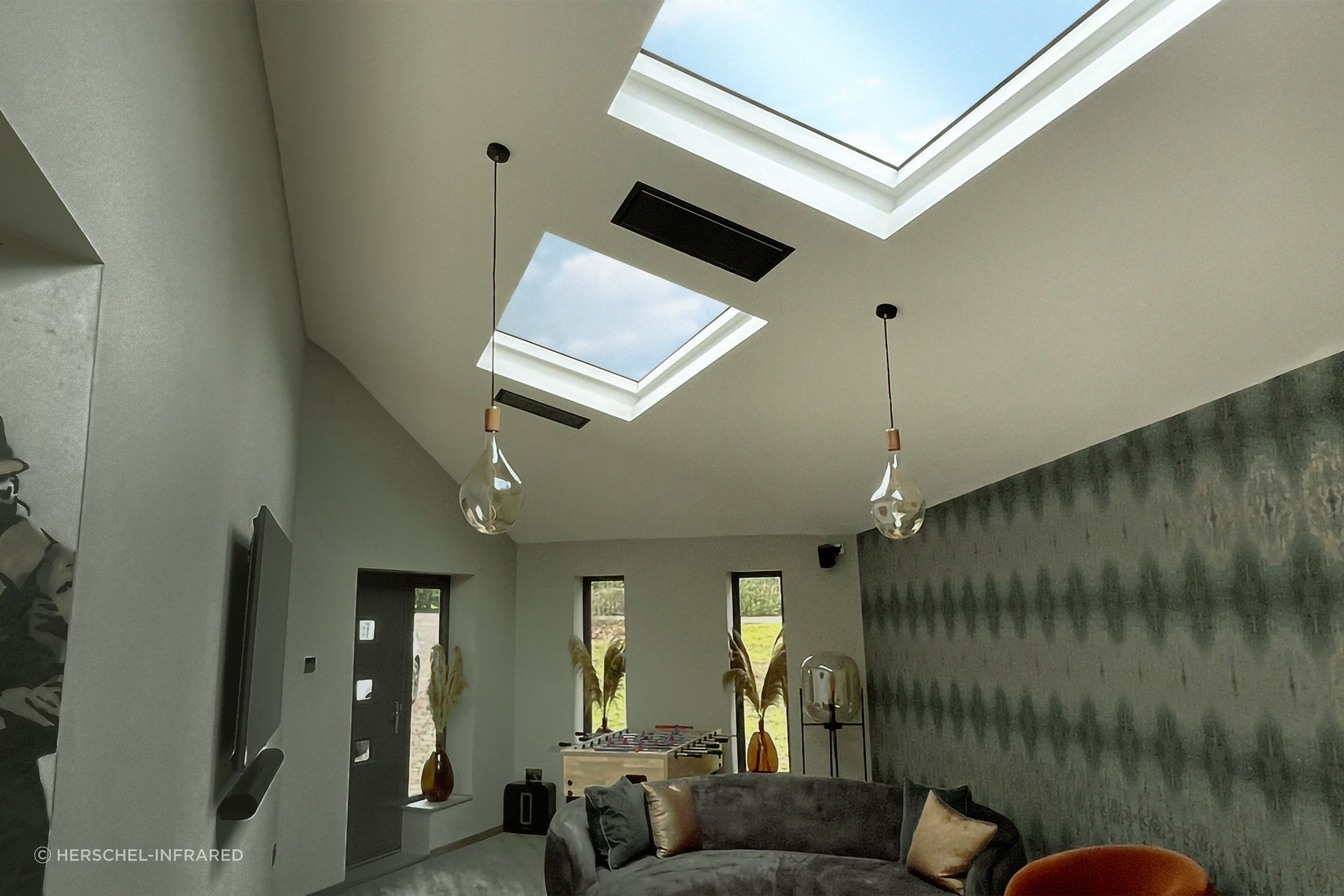 Krystal — Ceiling Heater & Installation Kit