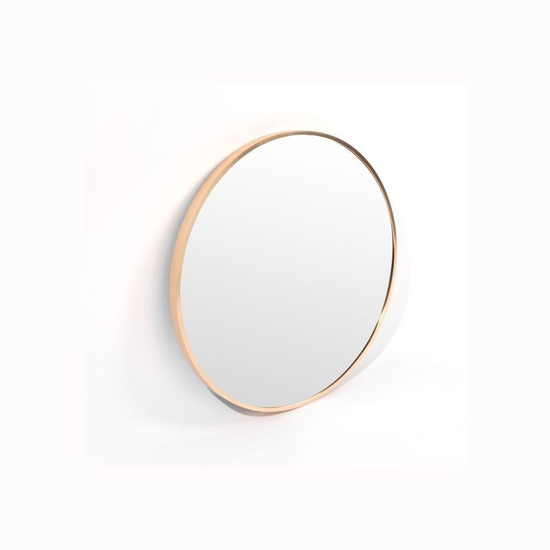 Bella Round Wall Mirror 60 cm | Brass