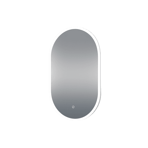 Verre 600 x 900mm Oval Mirror