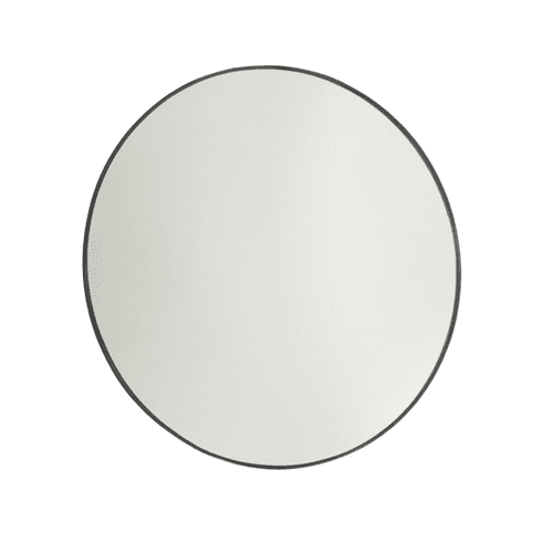 Frame 900 Round Mirror Black