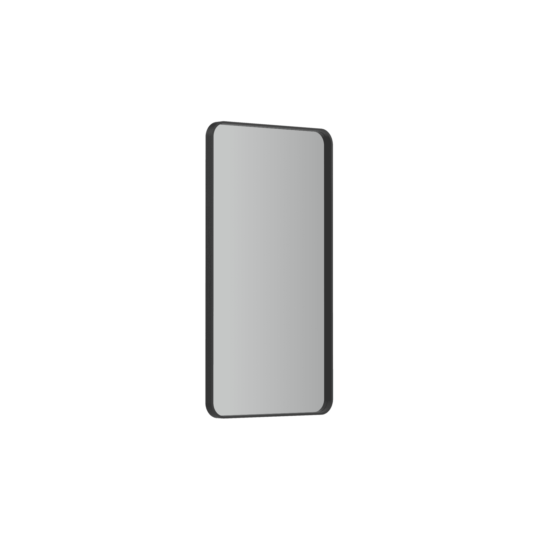 Frame XL 1200 Rectangle Mirror Brushed Black