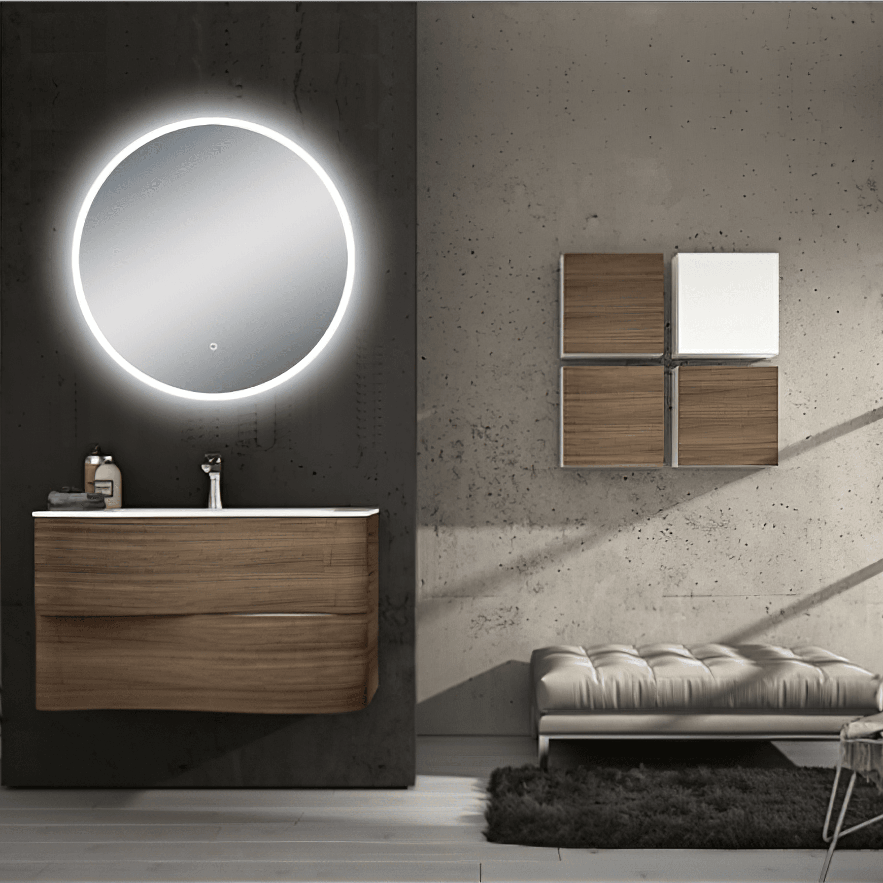 LED Circle Mirror 600mm