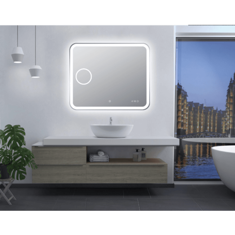 LED Rectangle Mirror 900x750mm