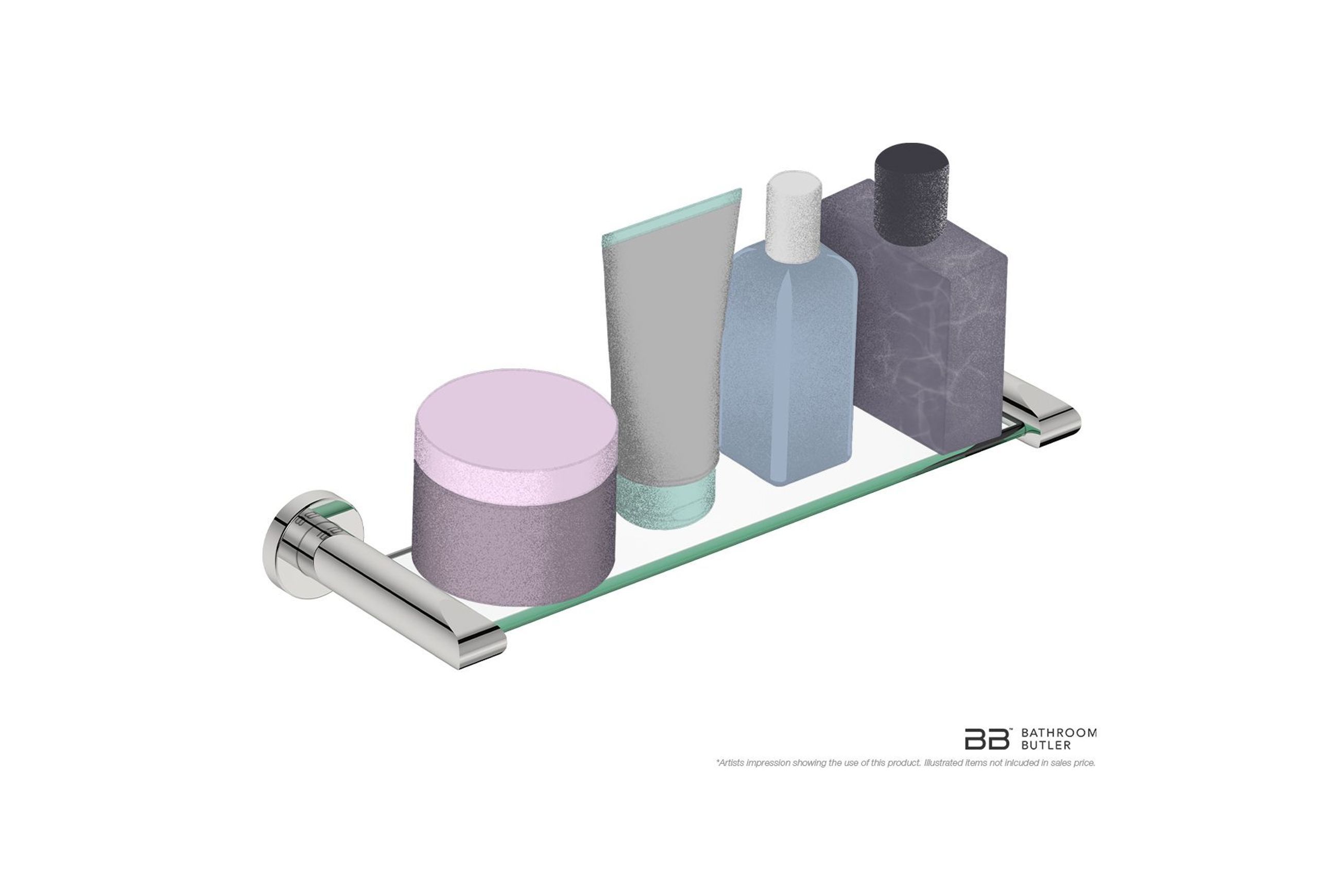 Glass Shelf 330mm - 8200 Series Number 8225
