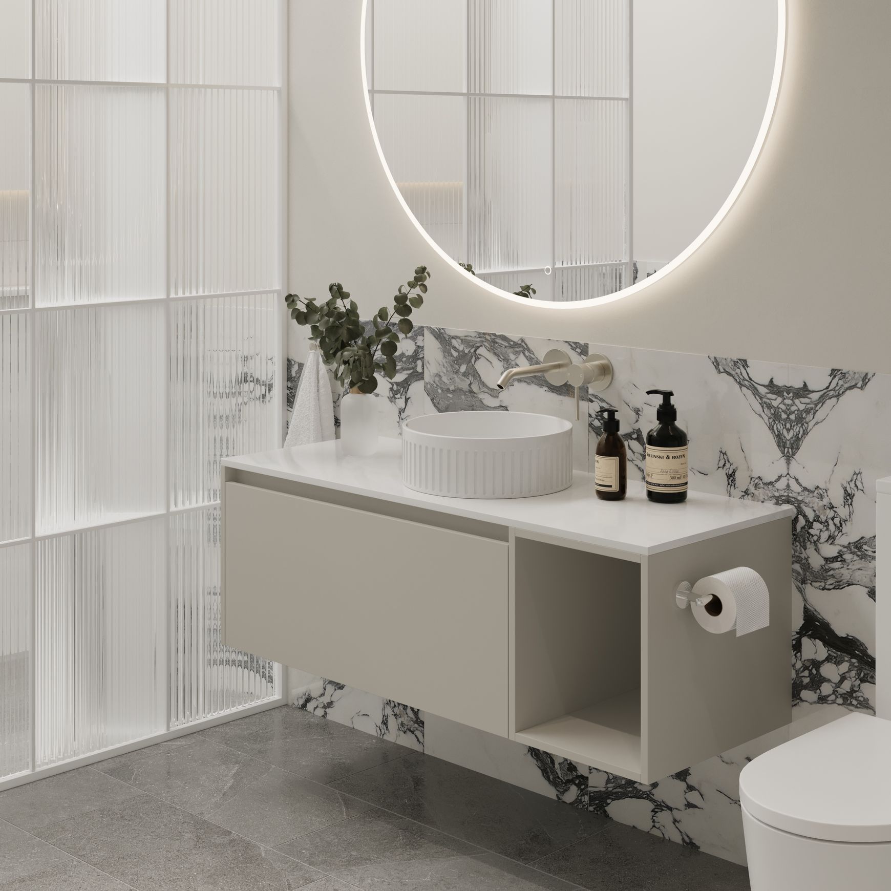 Savanna Luxe Single Tier Vanities