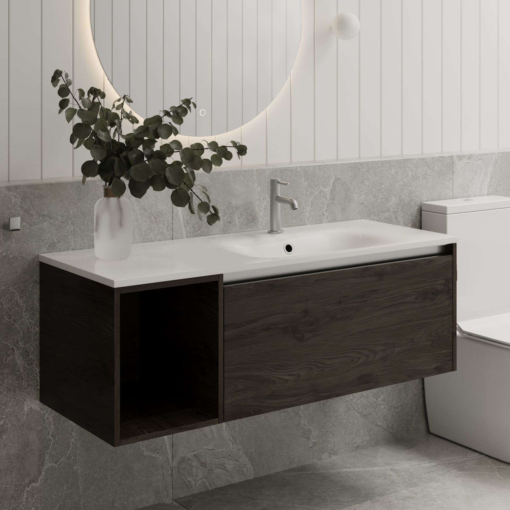 Savanna Single Tier Wall Hung Vanity