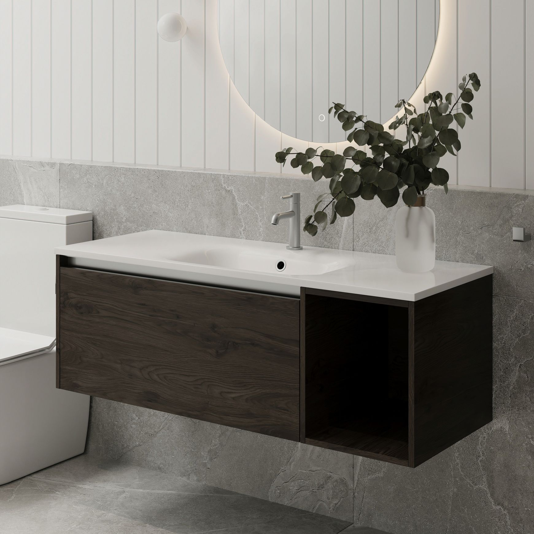 Savanna Single Tier Wall Hung Vanity