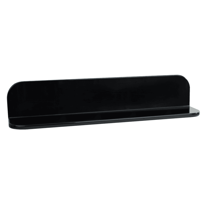 iStone Flippable 600mm Shelf Gloss Black