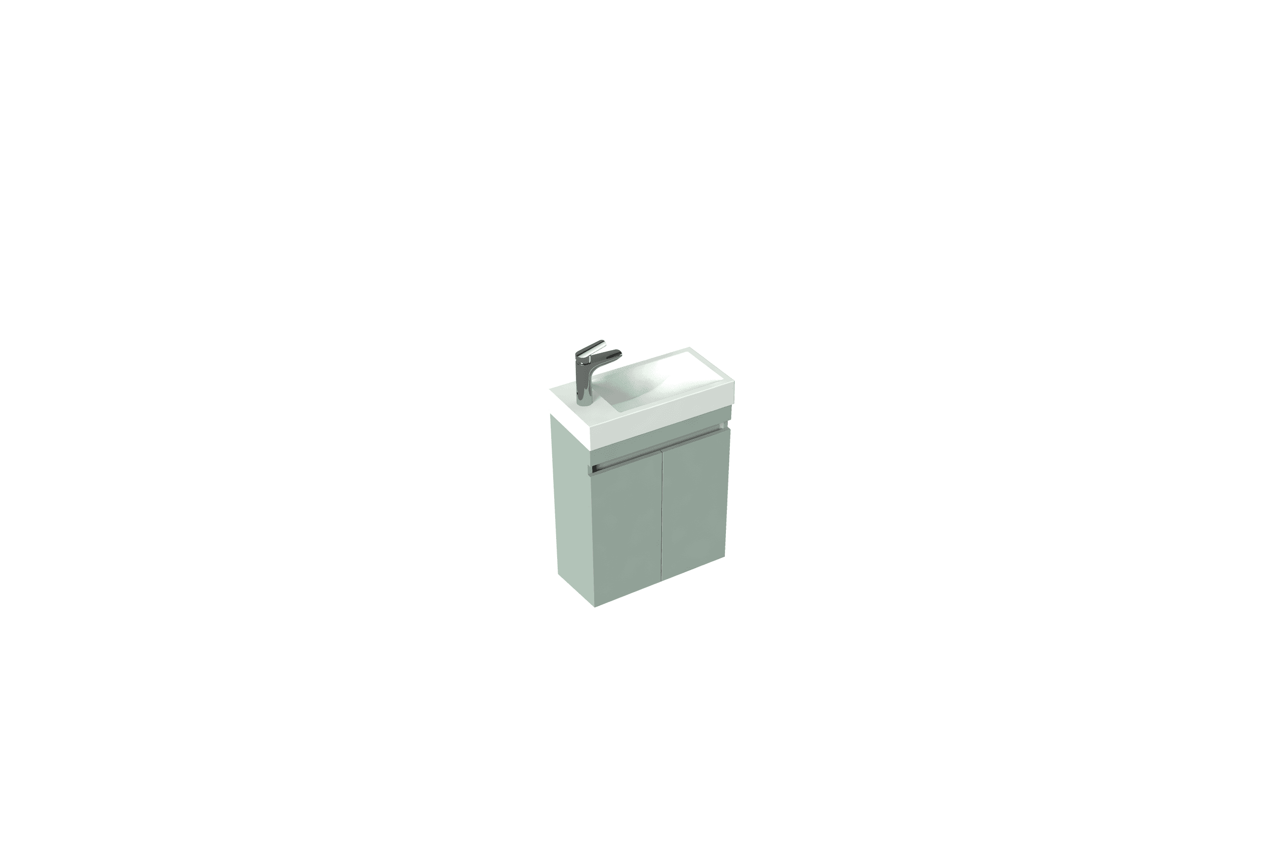 Brookfield Junior Double Tier Wall Hung Vanity