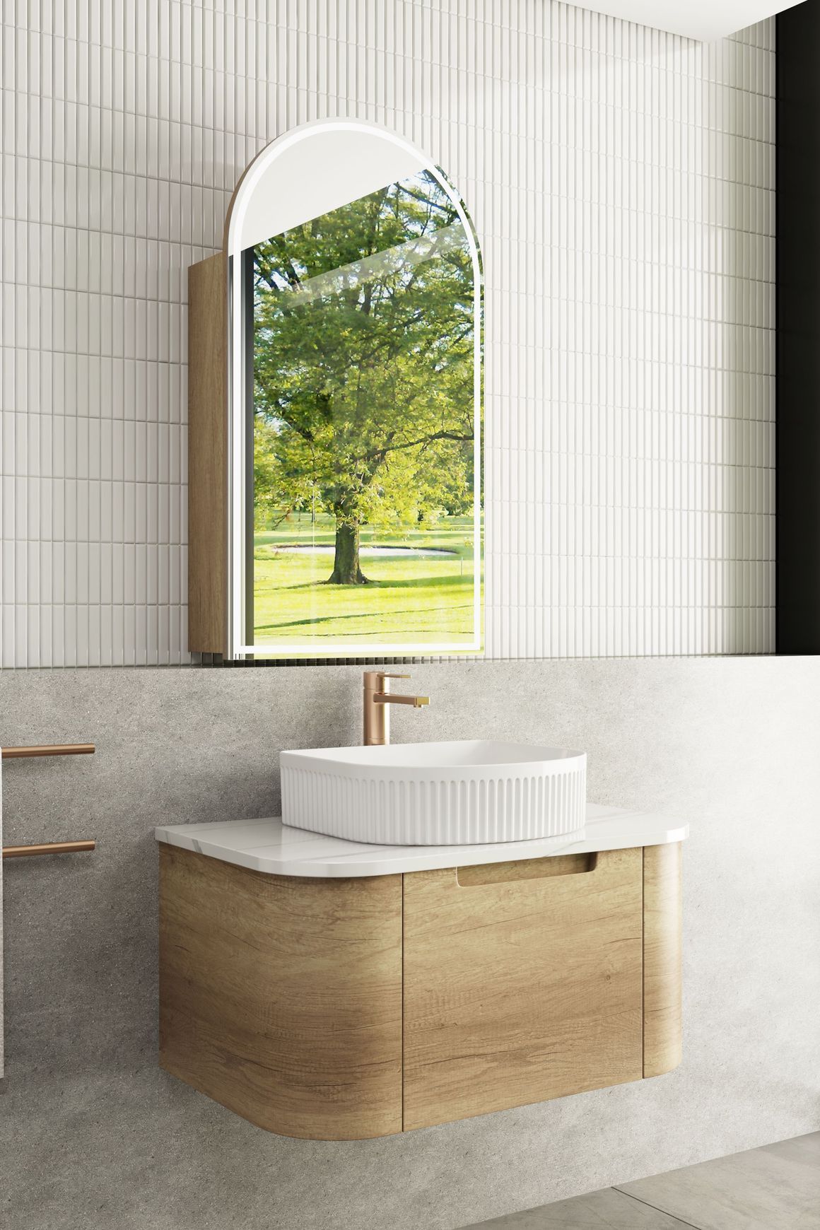 Aulic Carita Wall Hung Vanities