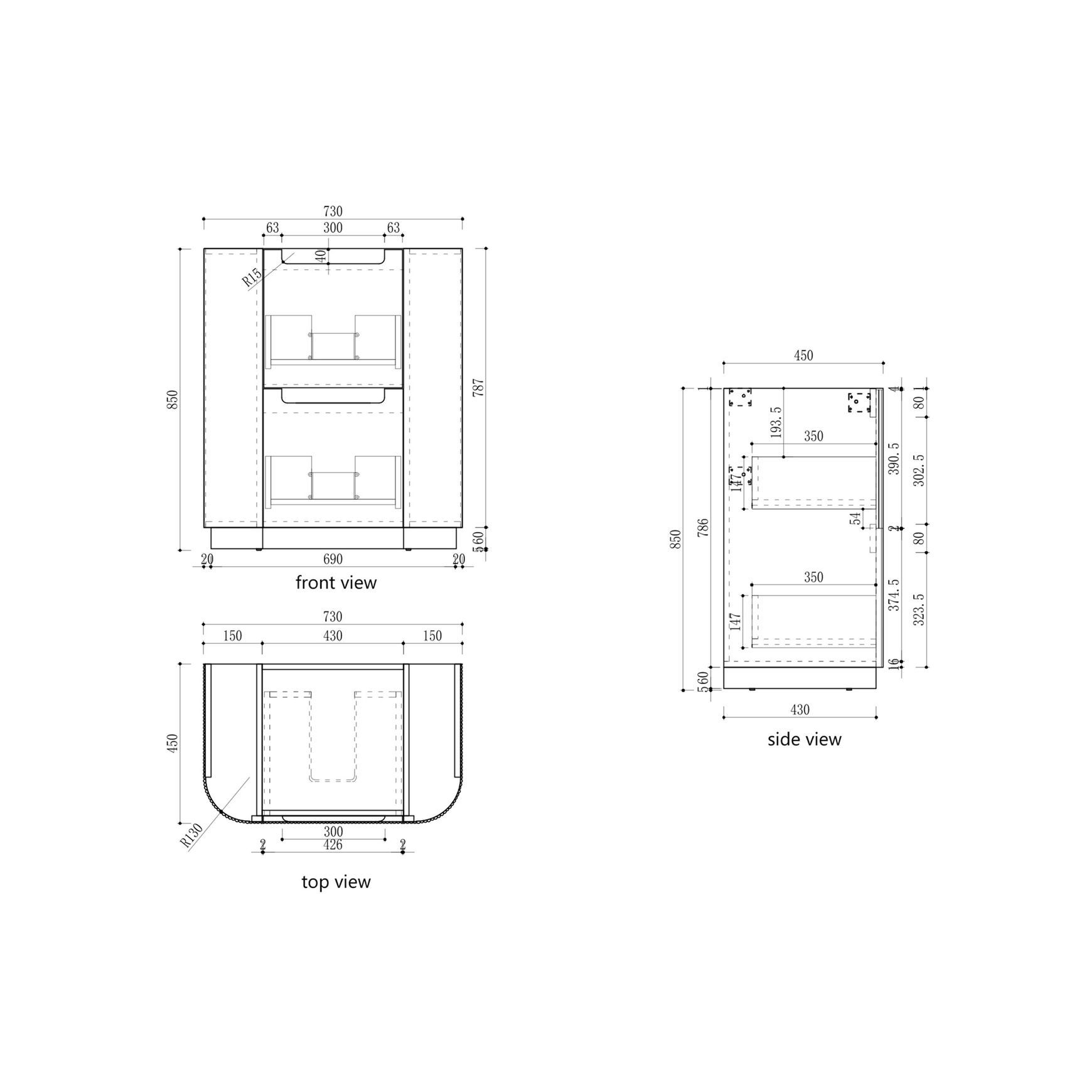 Aulic Varcelli Floor Standing Vanities