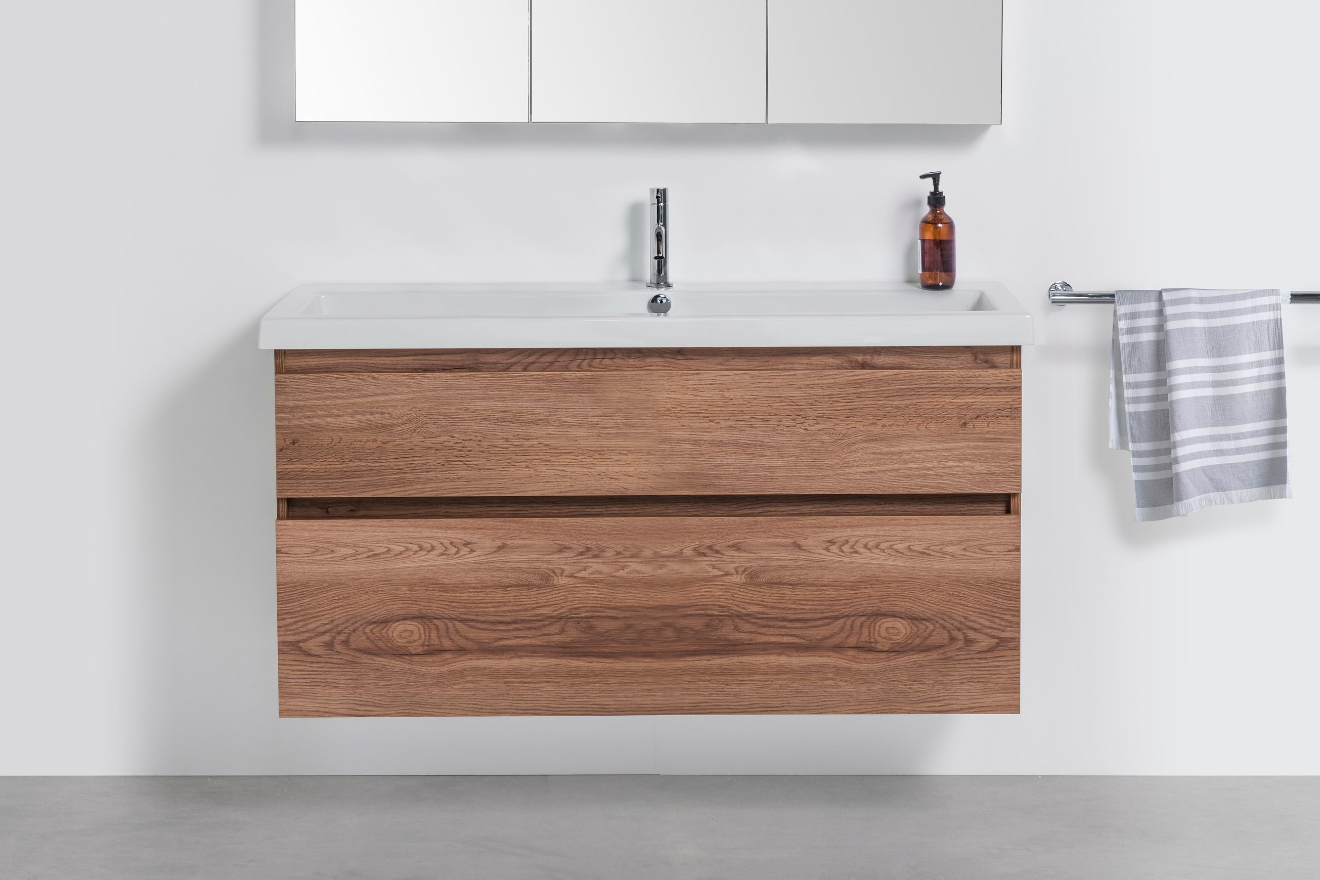 Cangas Wall-Hung Vanity, 2 Drawers