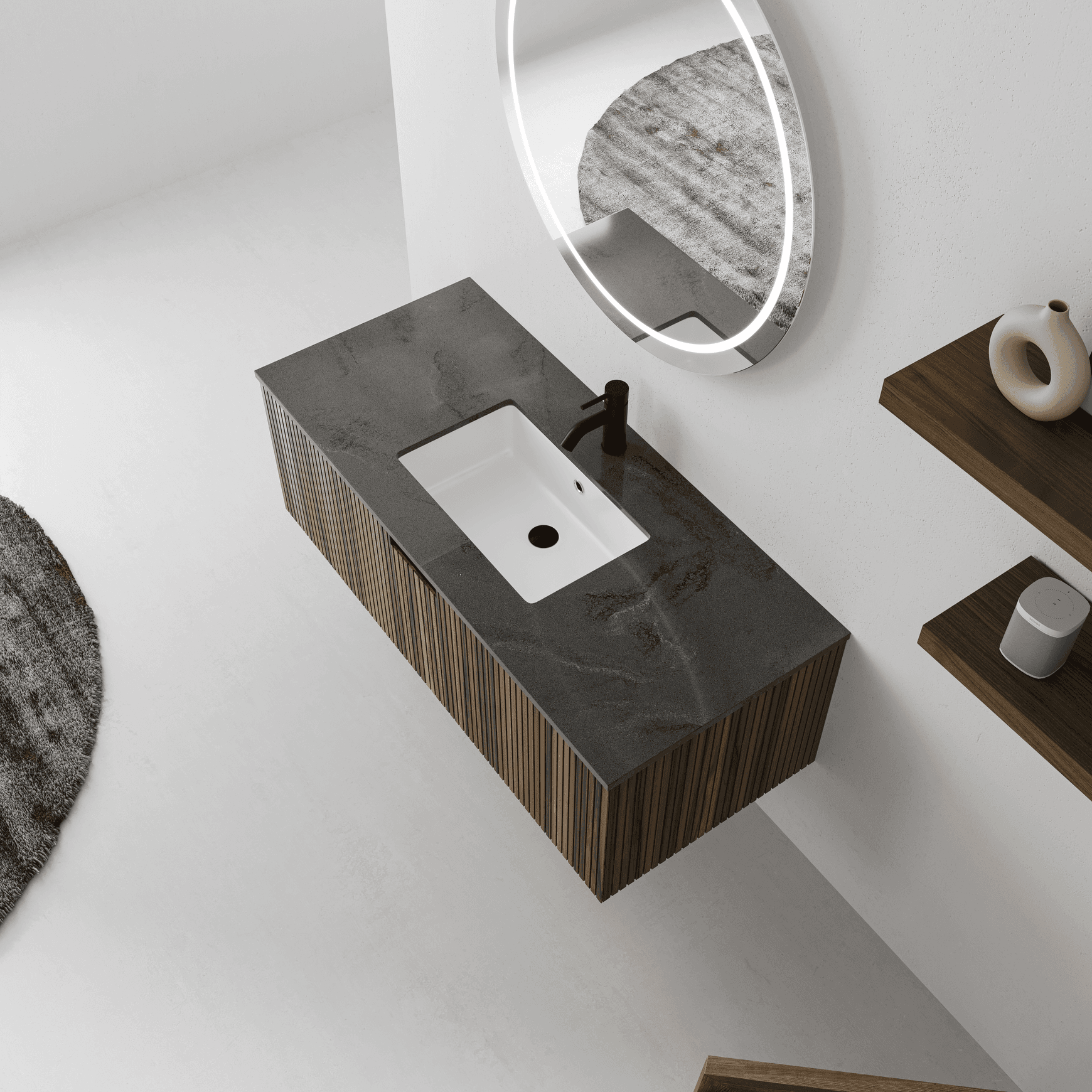 Parisi Vanities with Evostone Tops