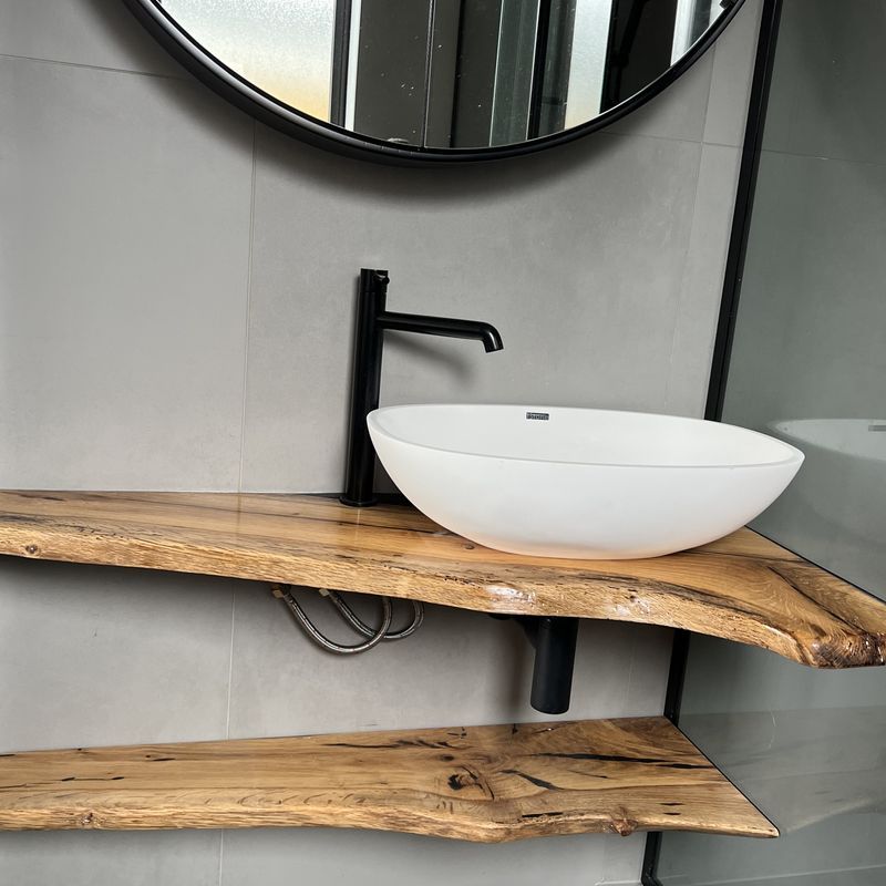 Floating Bathroom Vanity — Tasmanian Blackwood