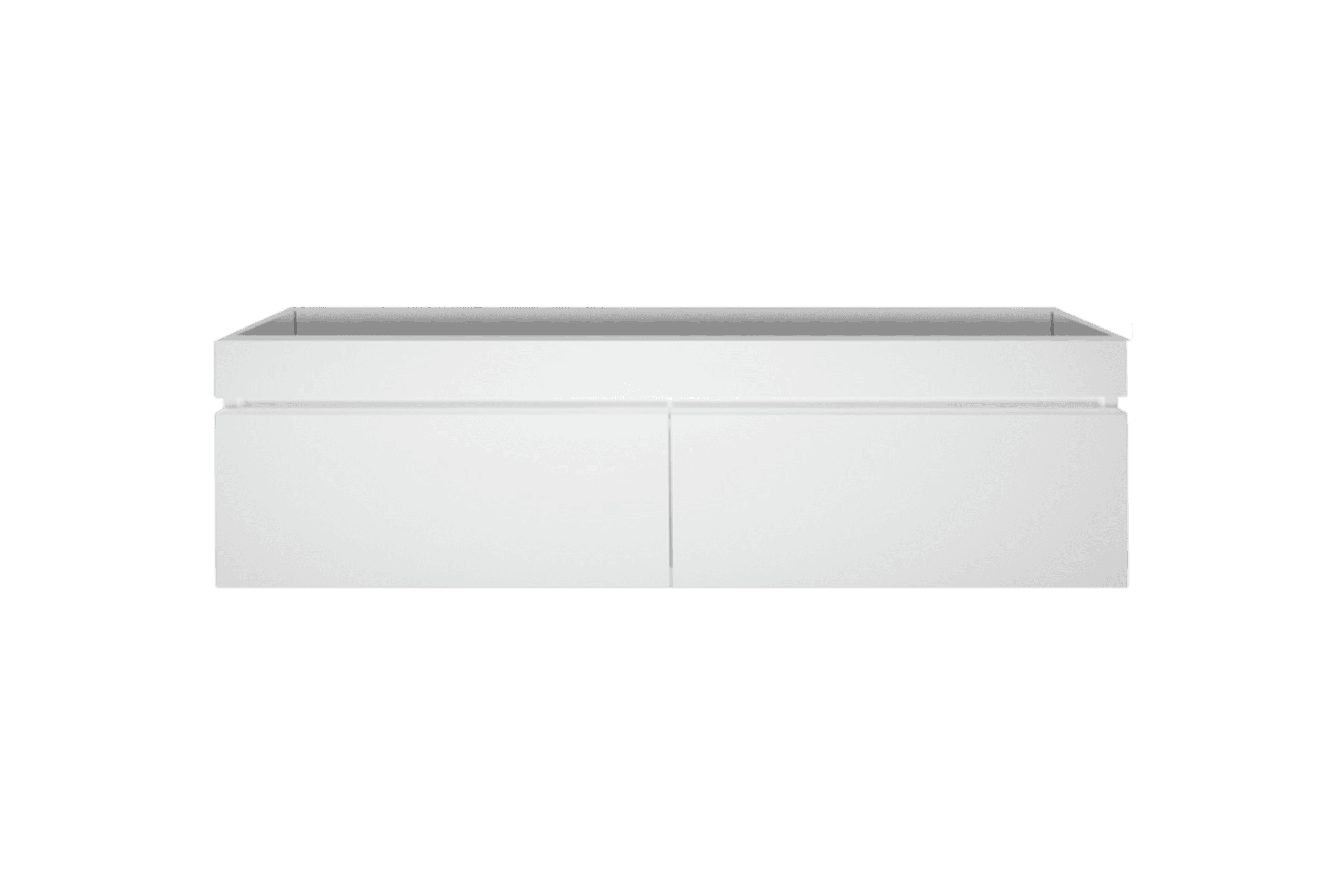 Kzoao 1600mm Vanity Gloss White
