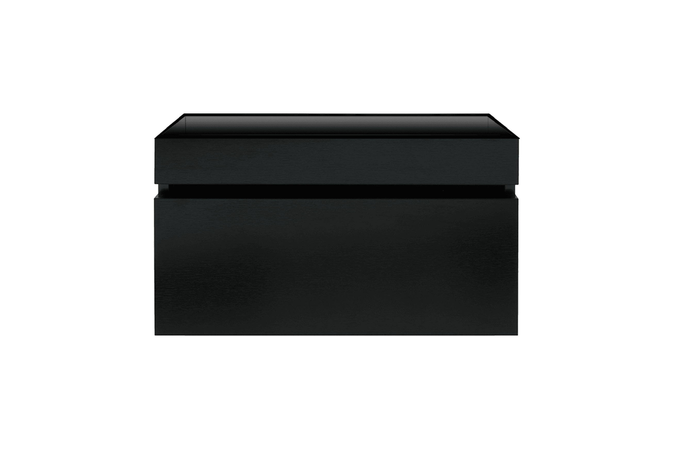 Kzoao 600mm Vanity Black Wood Grain