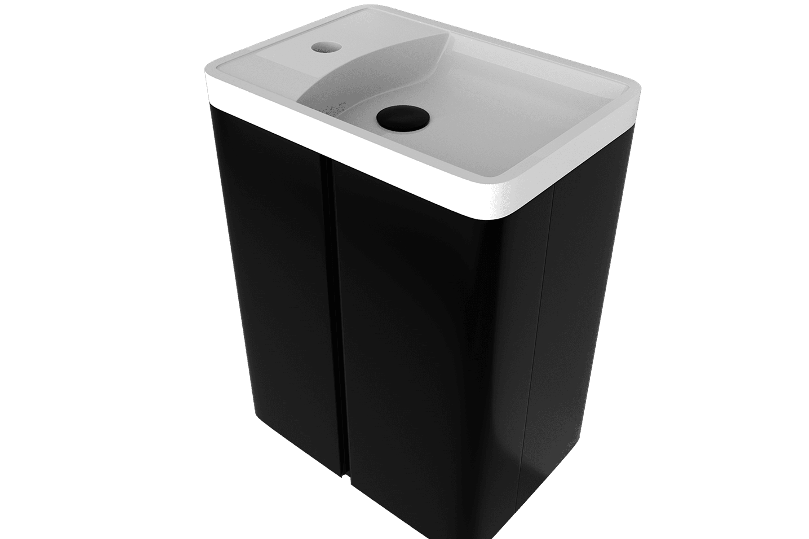 Kzoao Powder Room Vanity