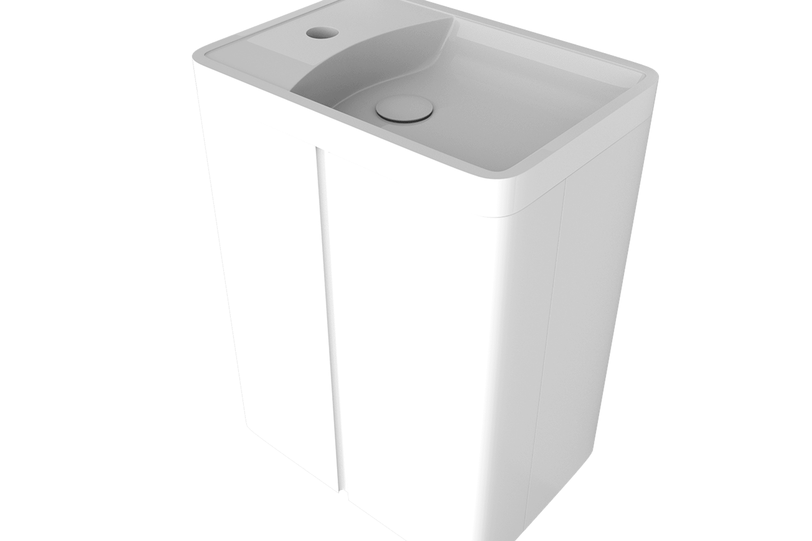 Kzoao Powder Room Vanity