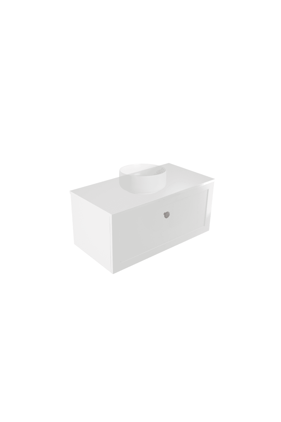 Telaio 900 Single Centre Bowl Wall Vanity