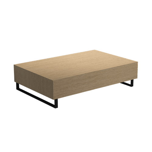 Wall Mount Slab 900 x 460 x 120mm Oak Veneer