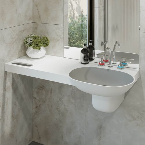 Corian® Vanity Top & Basin PWD 800R
