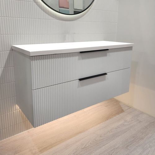 Code Piper 1200 2 Drawer Vanity Range - 2 Colours