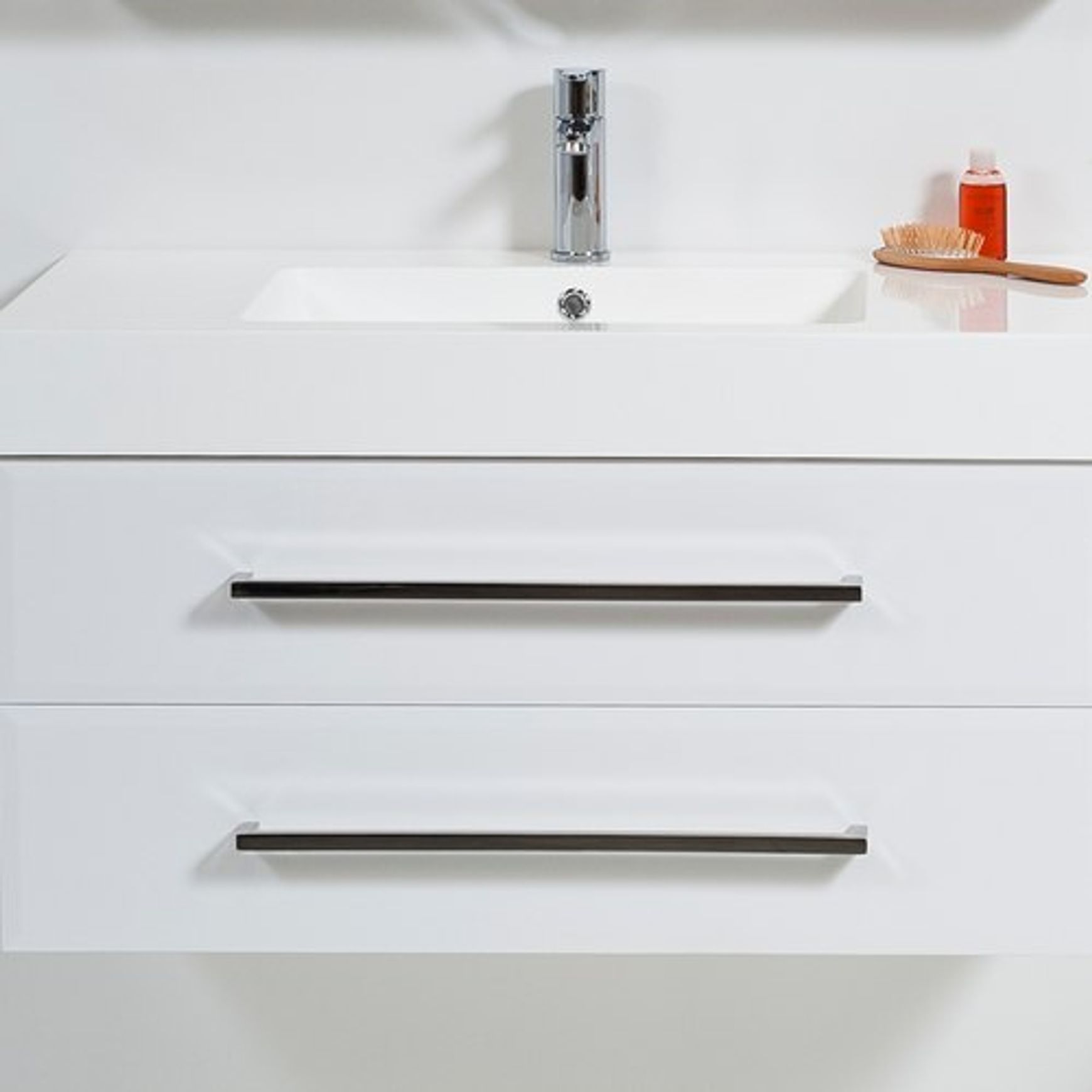 Splash Wall-Hung Vanity, 2 Drawers