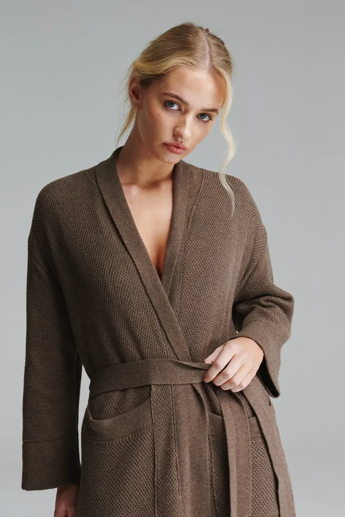 Knitted Cotton Bathrobes