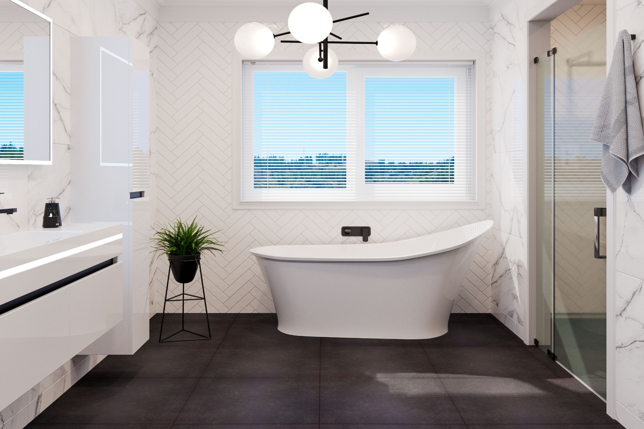 Sloane Freestanding Slipper Bath