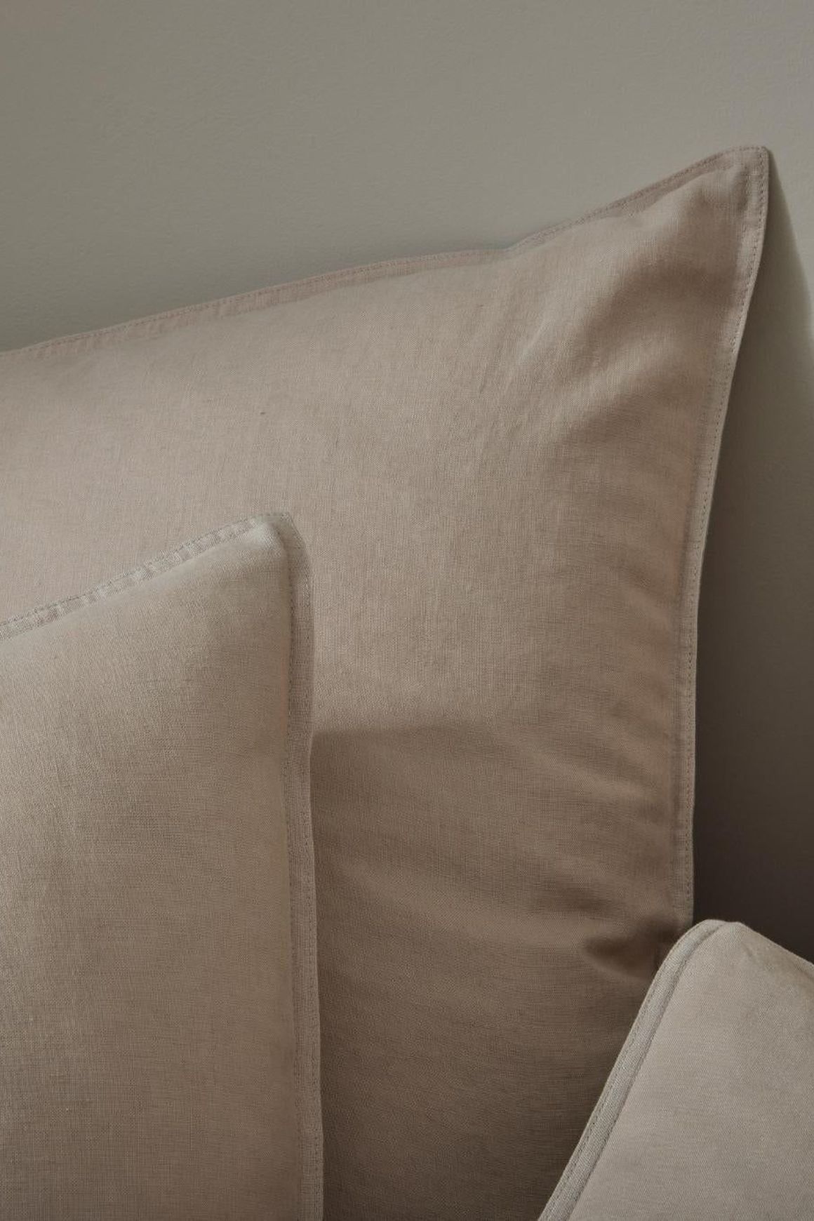 Ravello Linen Fitted Sheet - Shell | Weave Home Bed Linen