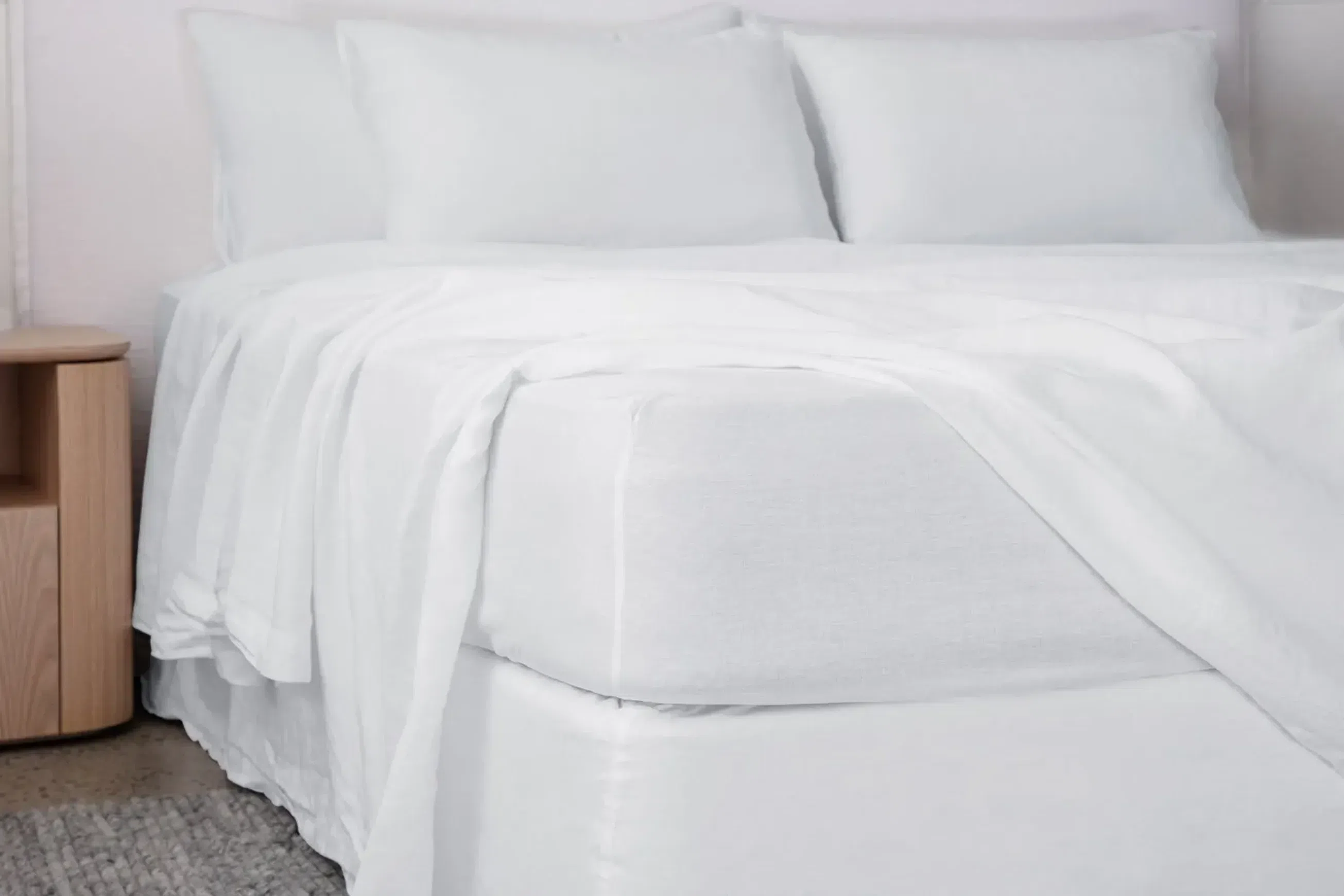 Belgian Linen Valances & Bed Skirts