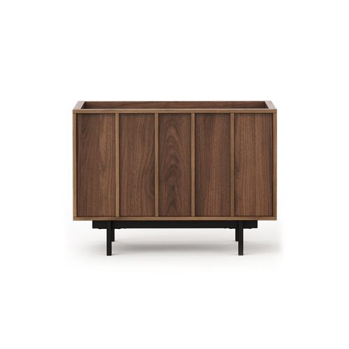 Linea 1 Drawer Bedside Table | Light Walnut