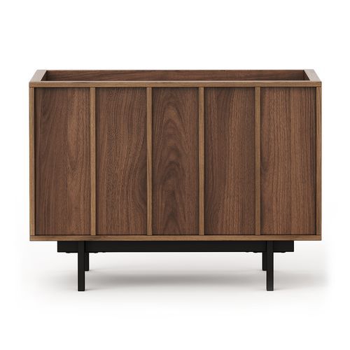 Linea 1 Drawer Bedside Table | Light Walnut