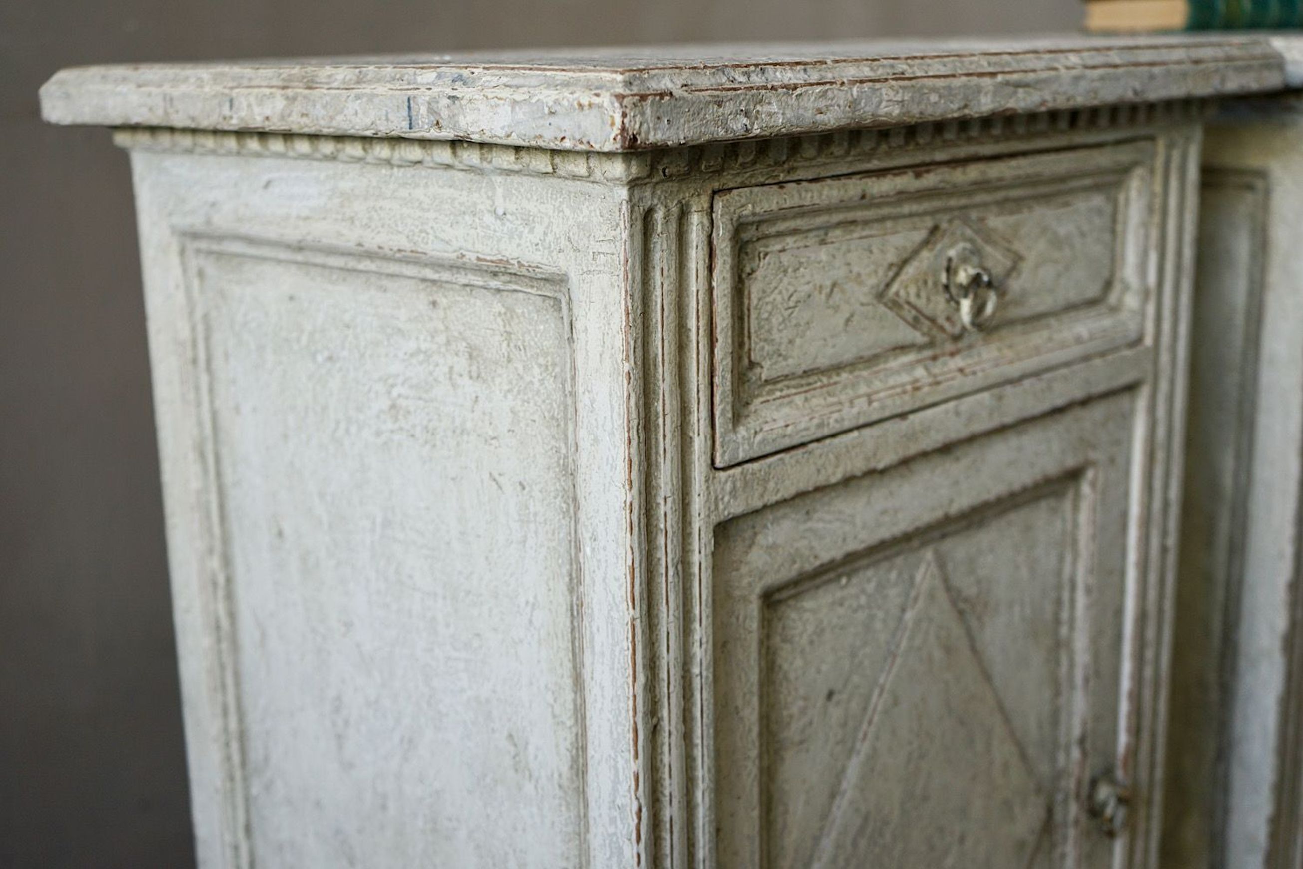 Antique French Directoire Bedside Cabinets (Pair)