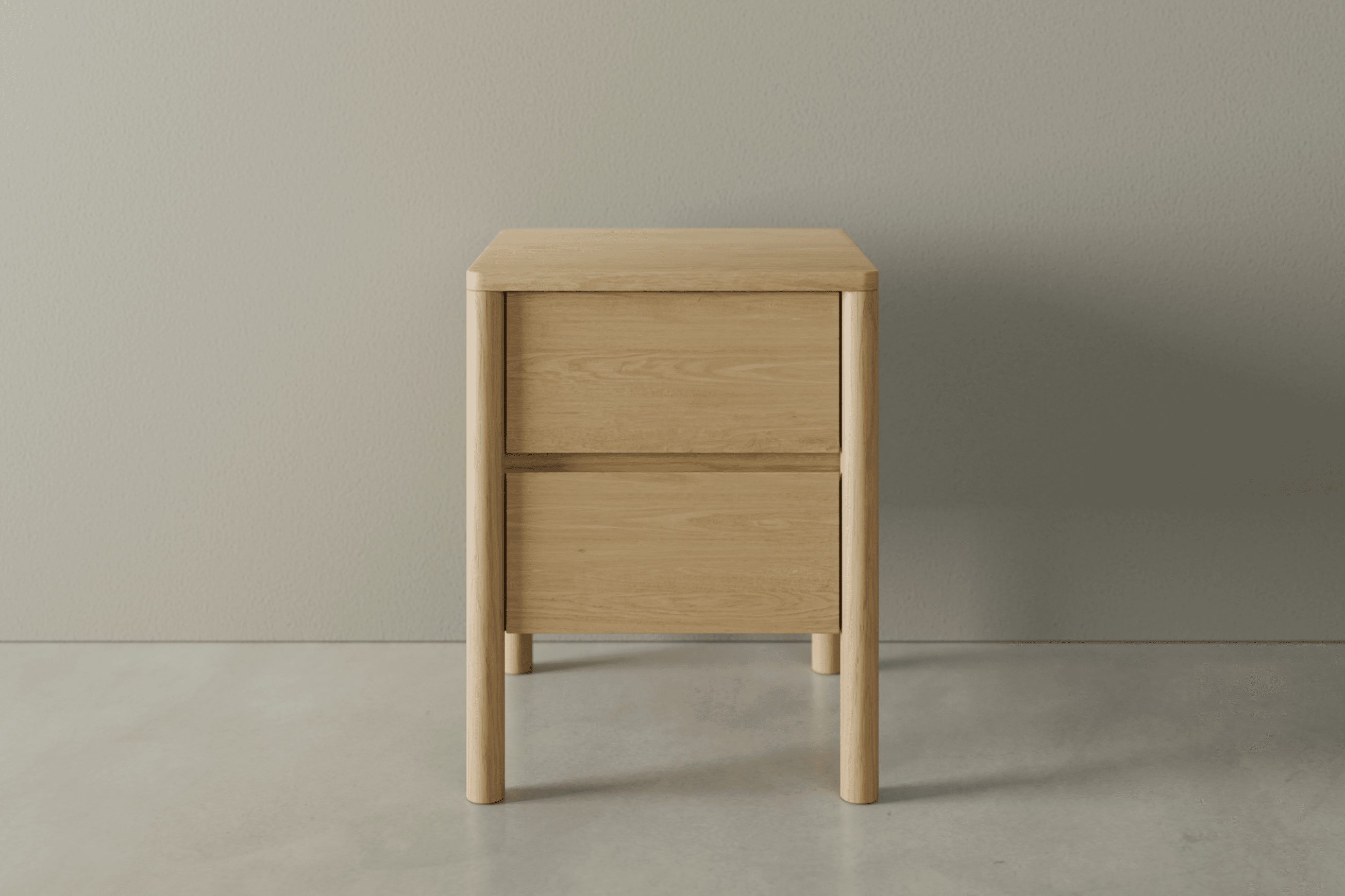 Nordica Bedside Table - Solid Oak