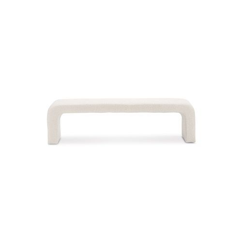 Harper 160cm Arch Bench Seat | Cream Bouclé