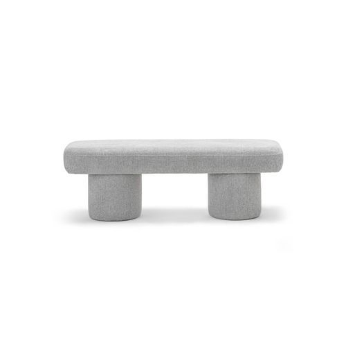Nico 140cm Bench Seat | Hail Grey