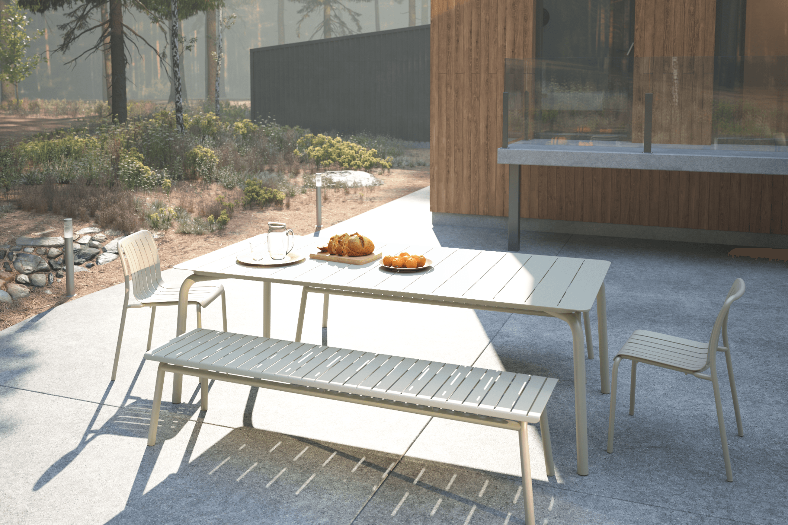 Roku Outdoor Bench 190cm