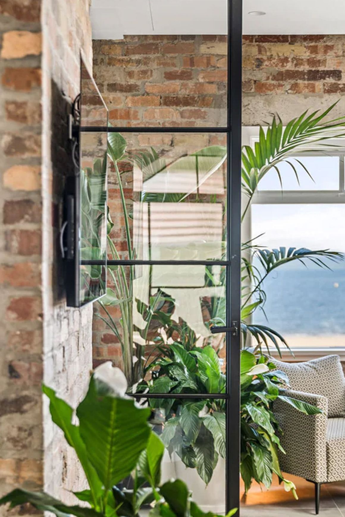 Steel Frame Glass Bifold Doors - Galvanised FPS50
